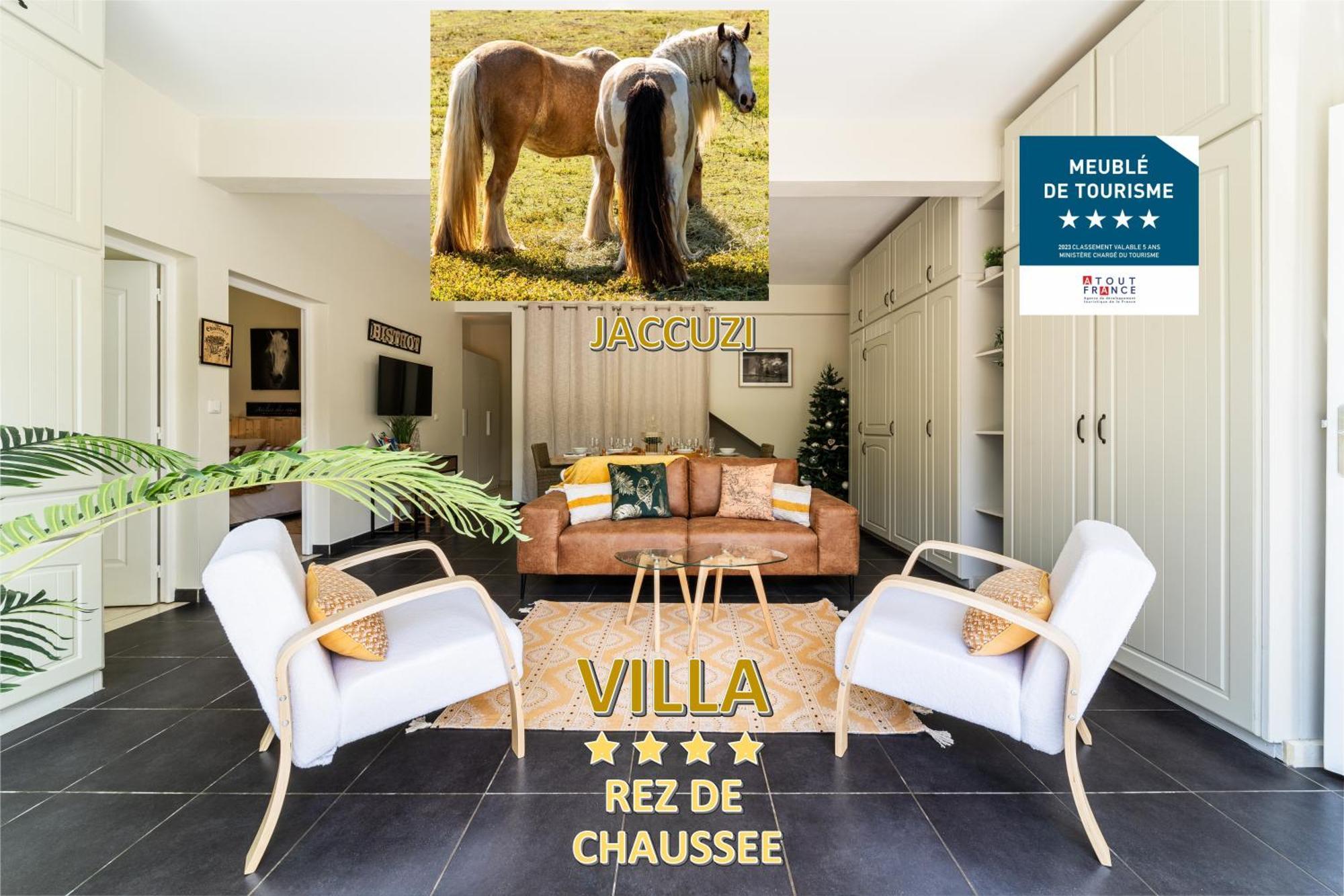 Villa Et Grand Jacuzzi Six Personnes, En Pleine Nature Saint-Joseph Bagian luar foto
