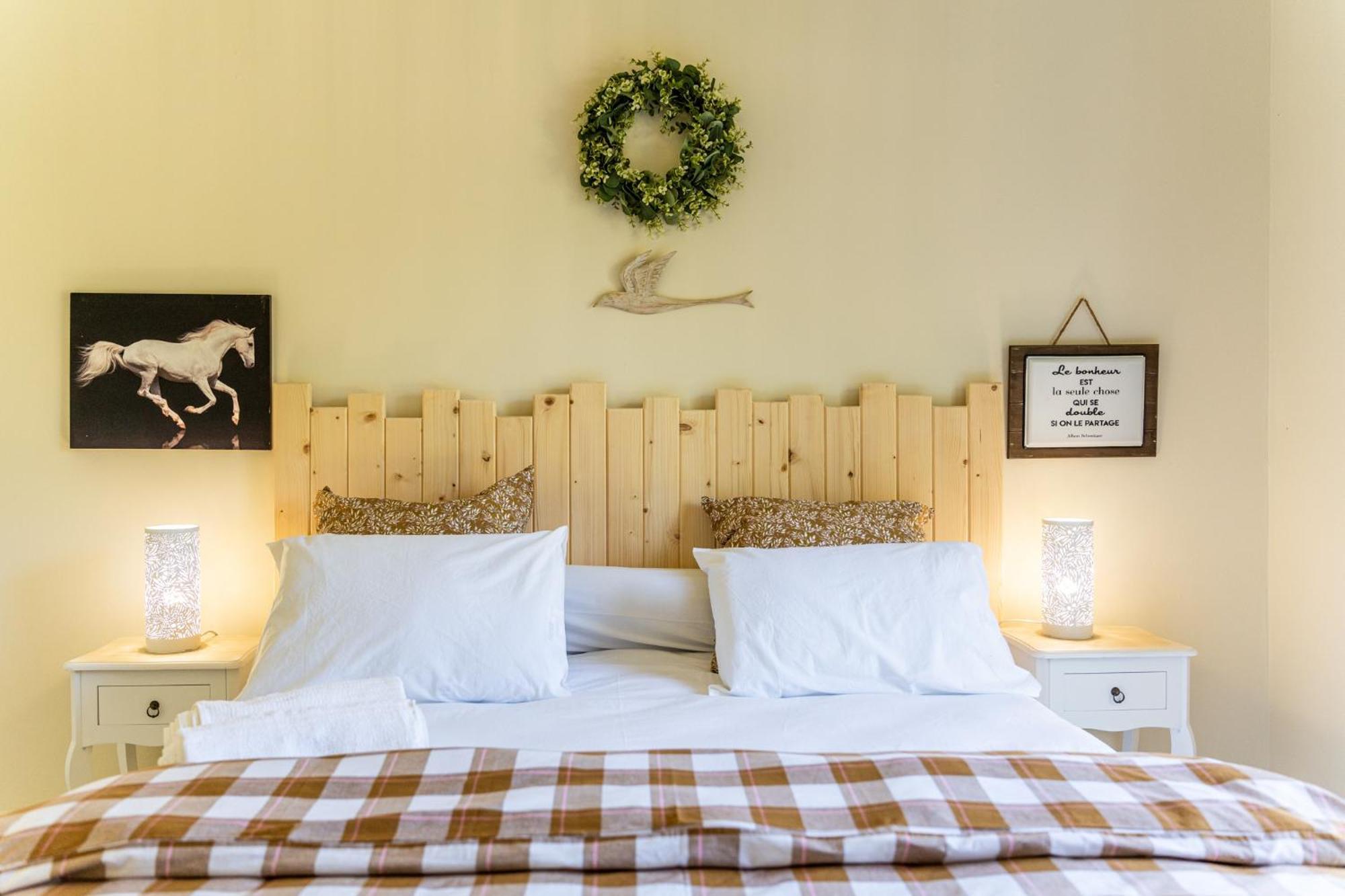 Villa Et Grand Jacuzzi Six Personnes, En Pleine Nature Saint-Joseph Bagian luar foto